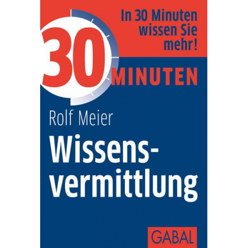 Rolf Meier - 30 Minuten Wissensvermittlung