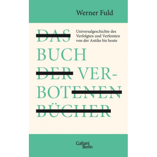 Werner Fuld - Das Buch der verbotenen Bücher