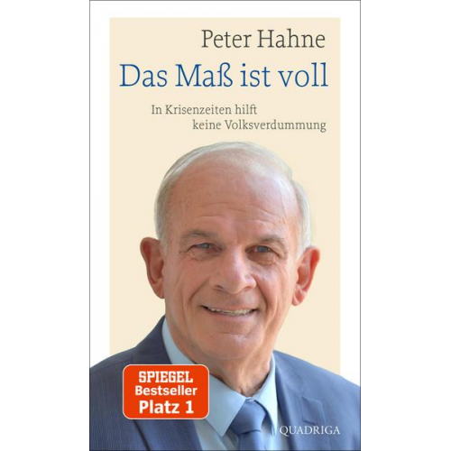 Peter Hahne - Das Maß ist voll