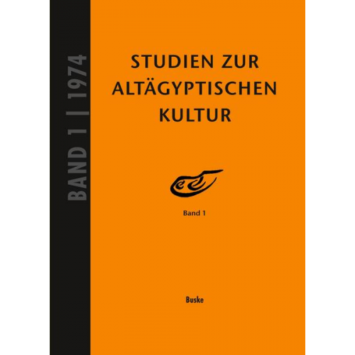 Studien zur Altägyptischen Kultur Band 1