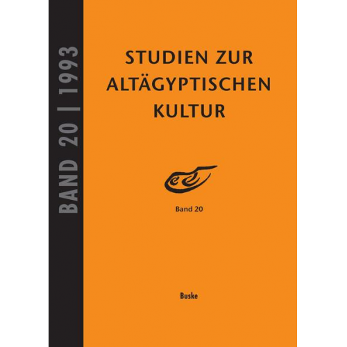 Studien zur Altägyptischen Kultur Band 20