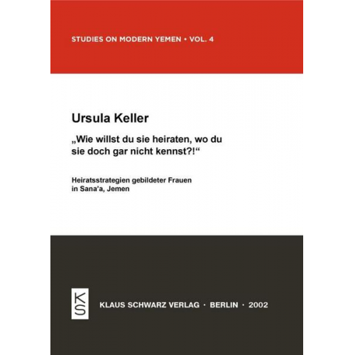 Ursula Keller - Wie willst du sie heiraten, wo du sie doch gar nicht kennst?!