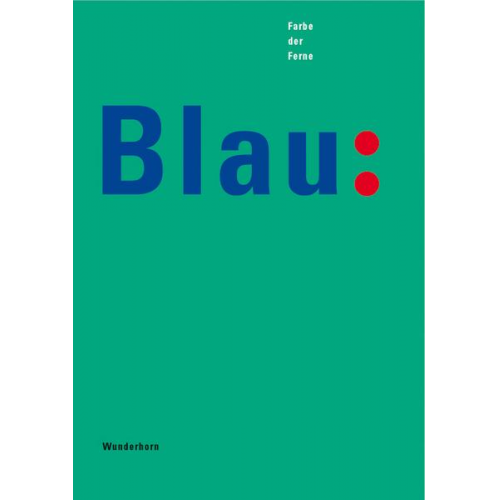 Hans Gercke - Blau - Farbe der Ferne