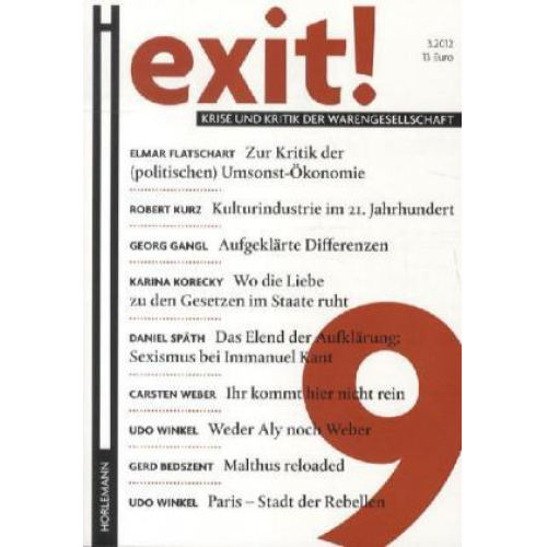 Elmar Flatschart & Robert Kurz & Daniel Späth - Exit! 9