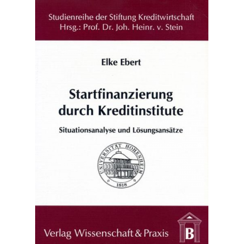 Elke Ebert - Startfinanzierung durch Kreditinstitute.