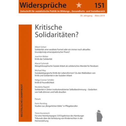 Kritische Solidaritäten