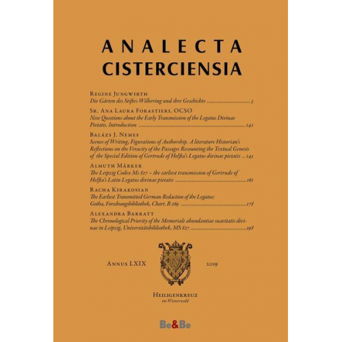 Analecta Cisterciensia 69 (2019)