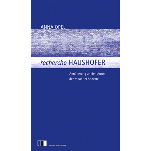 Anna Opel - Recherche HAUSHOFER