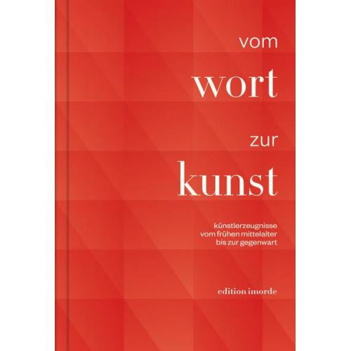 Dirk Hildebrandt & Helen Barr & Johannes Endres & Johanna Függer-Vagts & Heidi C. Gearhart - Vom Wort zur Kunst