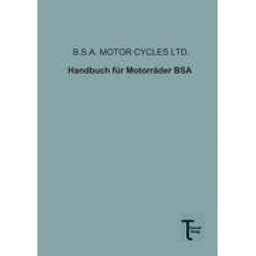 Handbuch für Motorräder BSA