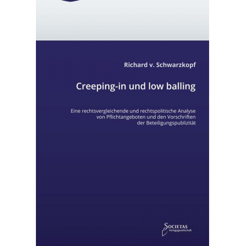 Richard Schwarzkopf - Creeping-in und low balling