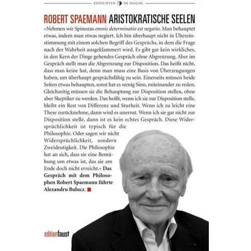 Robert Spaemann - Aristokratische Seelen