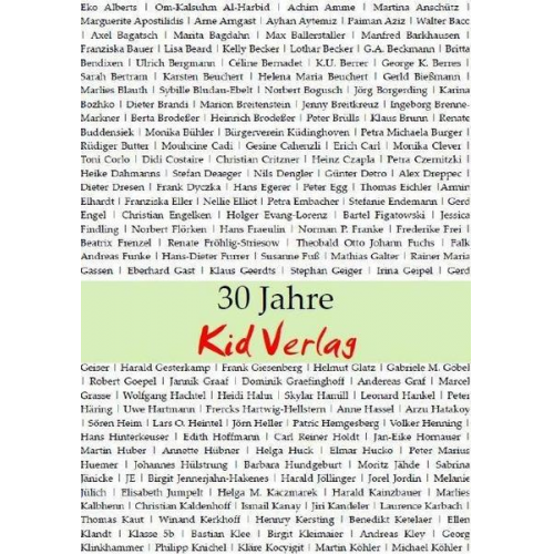 Hans Weingartz - 30 Jahre Kid Verlag