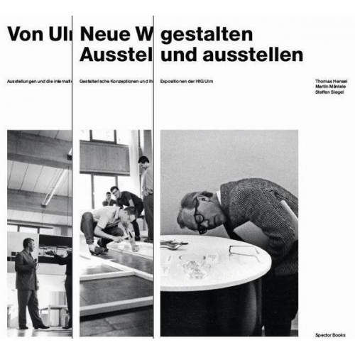 Expositionen der Hochschule für Gestaltung Ulm. 3 Bände