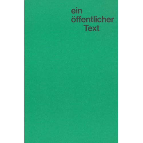 Arne Schmitt - Arne Schmitt. ein öffentlicher text