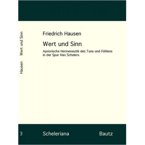 Friedrich Hausen - Wert und Sinn