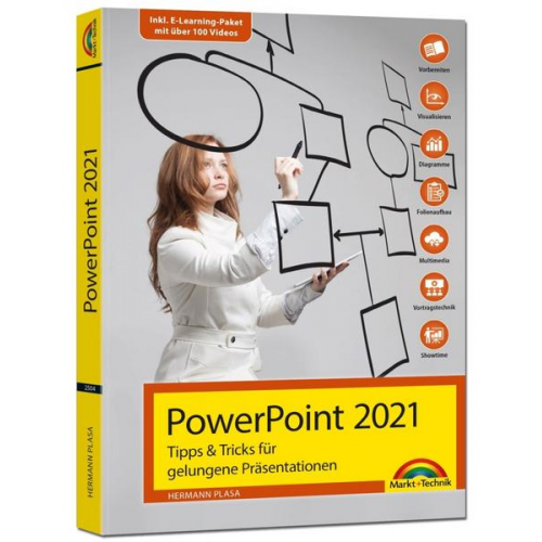 Hermann Plasa - PowerPoint 2021 Tipps und Tricks für gelungene Präsentationen und Vorträge. Komplett in Farbe