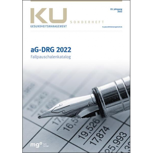 Inek Ggmbh & Med. Dienst der Krankenver- - AG-DRG Fallpauschalenkatalog 2022