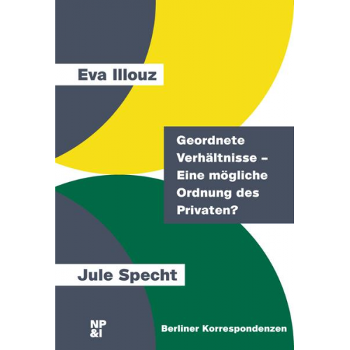 Eva Illouz & Jule Specht - Geordnete Verhältnisse – Eine mögliche Ordnung des Privaten