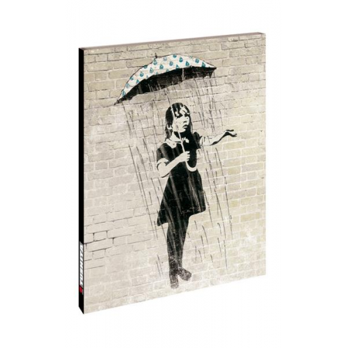 Street Art - Umbrella Girl