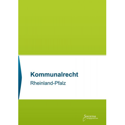 Kommunalrecht Rheinland-Pfalz