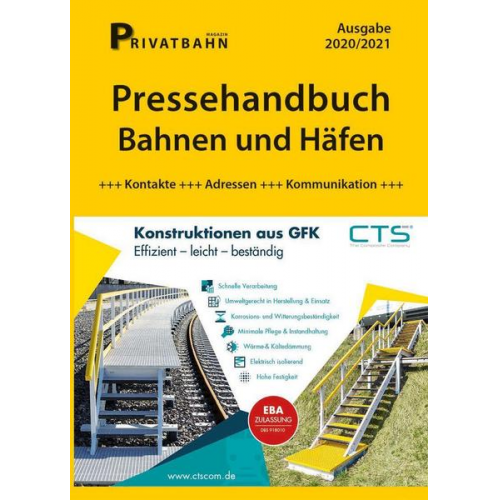 Bahn-Media Verlag GmbH Co. KG - Pressehandbuch Bahnen & Häfen 2020/2021