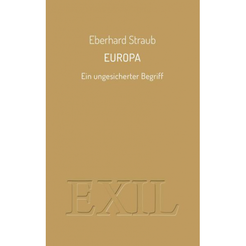 Eberhard Straub - Europa