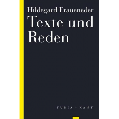 Hildegard Fraueneder - Texte und Reden