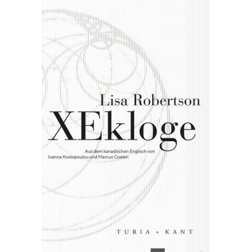 Lisa Robertson - XEkloge