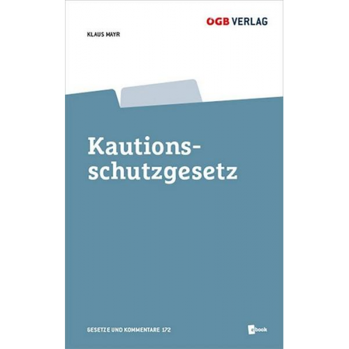 Klaus Mayr - Kautionsschutzgesetz