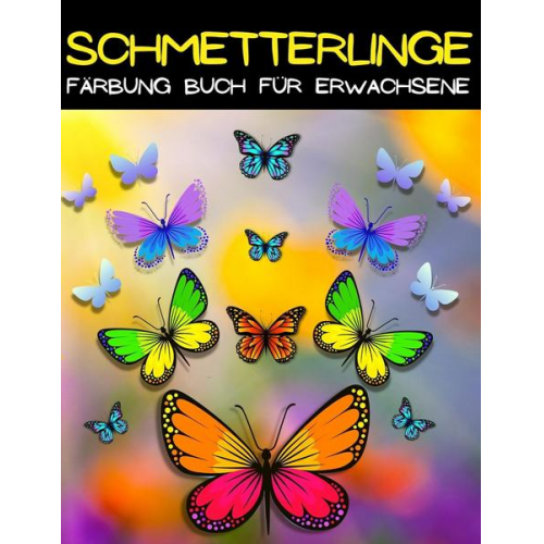 Art Books - Mandala Schmetterling Färbung