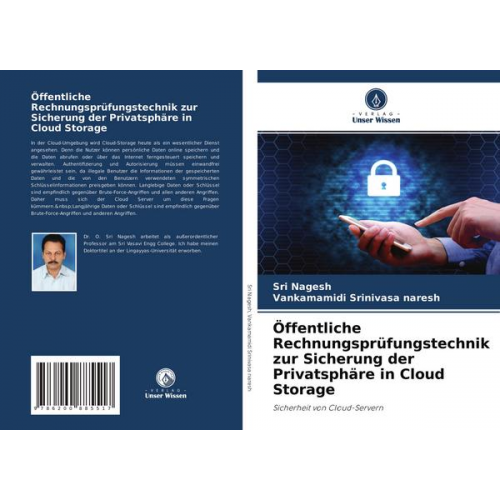 Sri Nagesh & Vankamamidi Srinivasa naresh - Öffentliche Rechnungsprüfungstechnik zur Sicherung der Privatsphäre in Cloud Storage