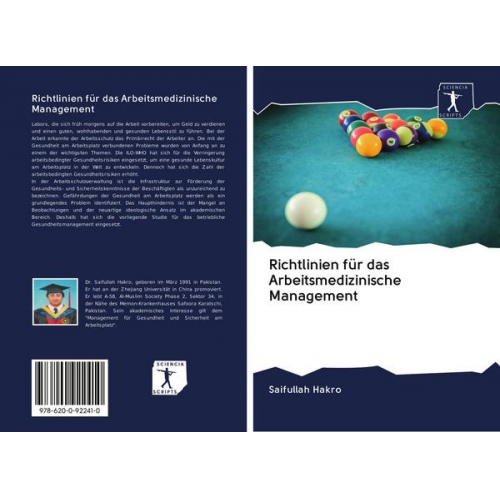 Saifullah Hakro - Richtlinien für das Arbeitsmedizinische Management