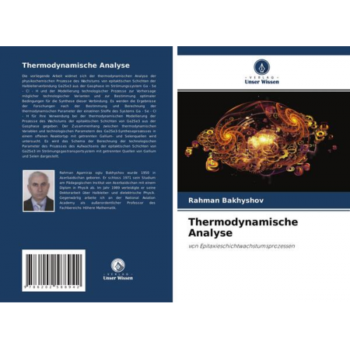 Rahman Bakhyshov - Thermodynamische Analyse