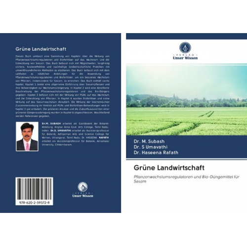 M. Subash & S. Umavathi & Haseena Rafath - Grüne Landwirtschaft