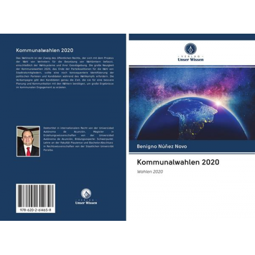 Benigno Núñez Novo - Kommunalwahlen 2020