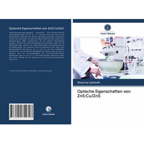 Houcine Labiadh - Optische Eigenschaften von ZnS:Cu/ZnS