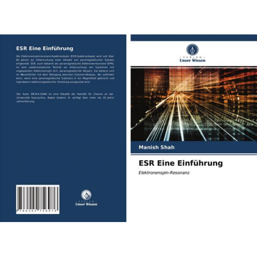 Manish Shah - ESR Eine Einführung