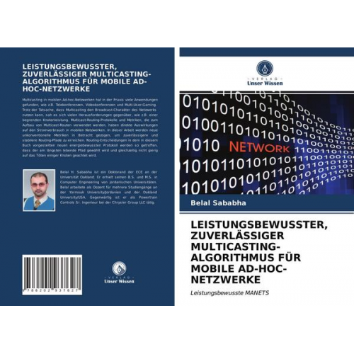 Belal Sababha - Leistungsbewusster, Zuverlässiger Multicasting-Algorithmus für Mobile Ad-Hoc-Netzwerke