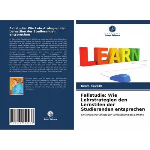 Keira Keveth - Fallstudie: Wie Lehrstrategien den Lernstilen der Studierenden entsprechen