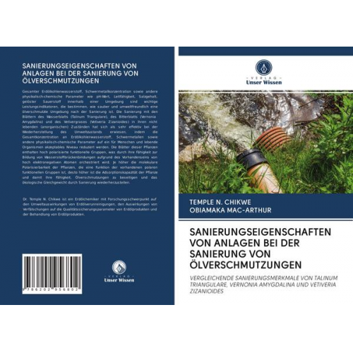 Temple N. Chikwe & Obiamaka Mac-Arthur - Sanierungseigenschaften von Anlagen bei der Sanierung von Ölverschmutzungen