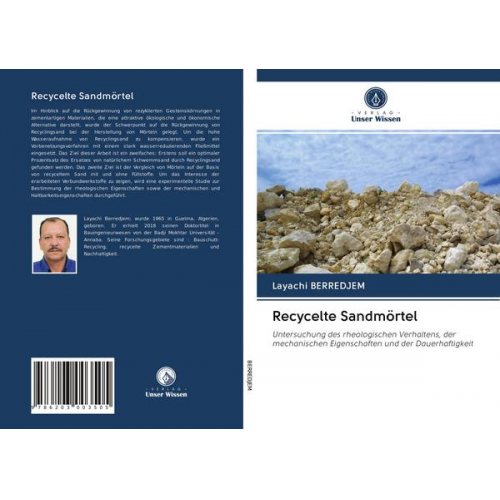 Layachi Berredjem - Recycelte Sandmörtel