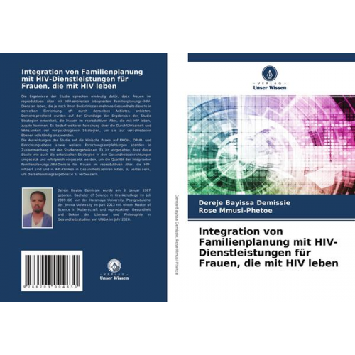 Dereje Bayissa Demissie & Rose Mmusi-Phetoe - Integration von Familienplanung mit HIV-Dienstleistungen für Frauen, die mit HIV leben