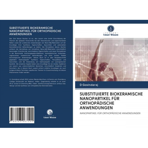 D. Govindaraj - Substituierte Biokeramische Nanopartikel für Orthopädische Anwendungen