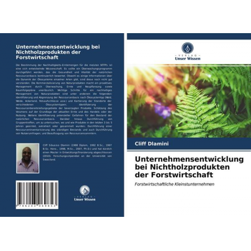 Cliff Dlamini - Unternehmensentwicklung bei Nichtholzprodukten der Forstwirtschaft