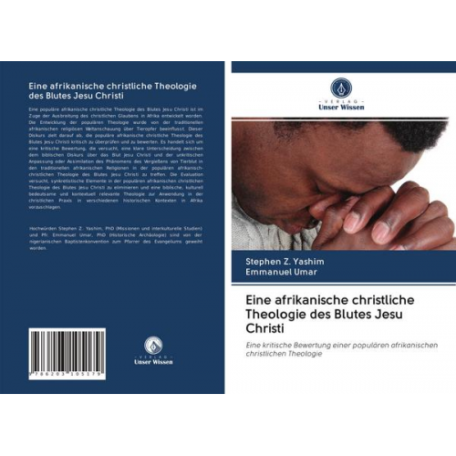 Stephen Z. Yashim & Emmanuel Umar - Eine afrikanische christliche Theologie des Blutes Jesu Christi