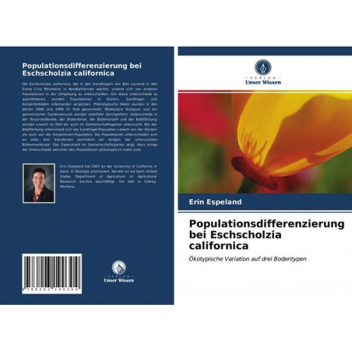 Erin Espeland - Populationsdifferenzierung bei Eschscholzia californica