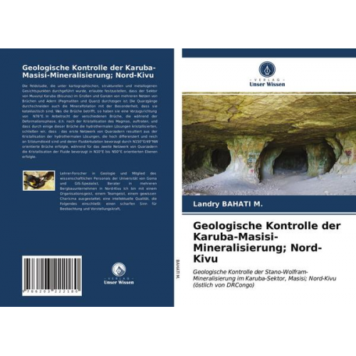 Landry Bahati M. - Geologische Kontrolle der Karuba-Masisi-Mineralisierung; Nord-Kivu