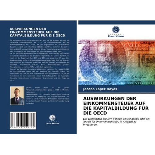 Jacobo López Hoyos - Auswirkungen der Einkommensteuer Auf die Kapitalbildung für die Oecd