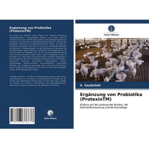 S. Saadullah - Ergänzung von Probiotika (ProtexinTM)